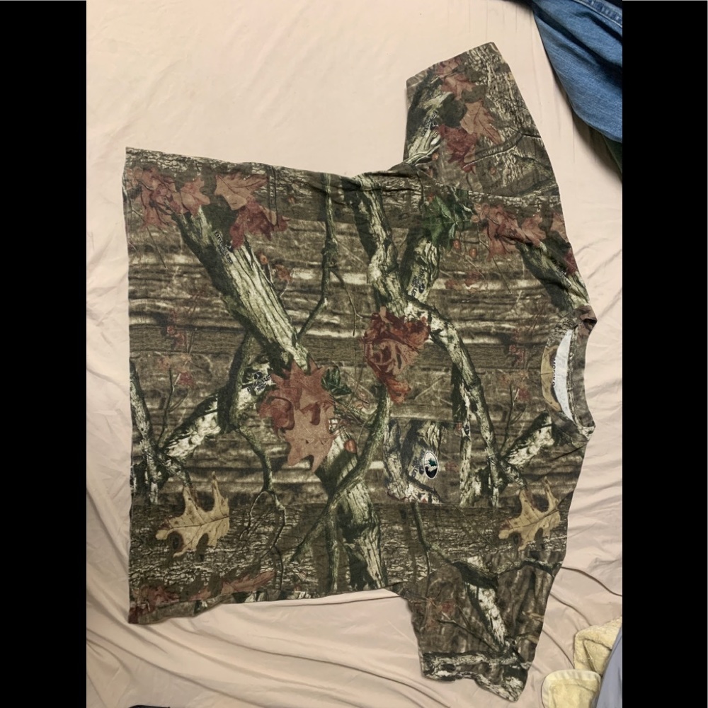 MOSSY OAK PURSUITS Breakup Infinity MENS SHIRT Extra Large XL NEW